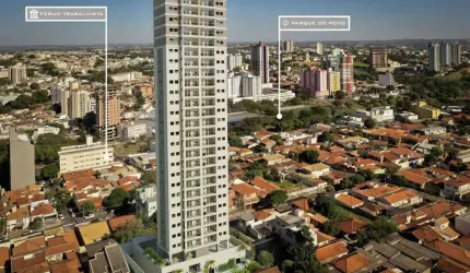 Apartamento para Venda em Presidente Prudente, Jardim Paulistano, 2 dormitórios, 1 suíte
