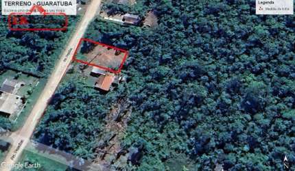 Terreno à venda, 450 m² por R$ 110.000,00 - Coroados - Guaratuba/PR
