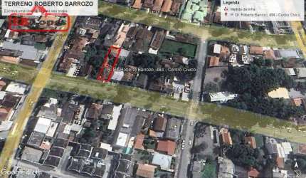 Terreno à venda, 495 m² por R$ 998.000,00 - São Francisco - Curitiba/PR
