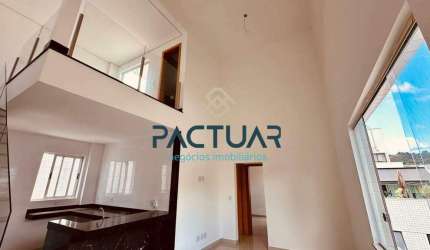 Cobertura à venda, 2 quartos, 2 suítes, 3 vagas, Vila Paris - Belo Horizonte/MG