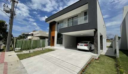 Duplex 4 Suítes, Hidromassagem, Piscina, Closet, 4 vagas no Resort Boulevard lagoa em Serra/ES