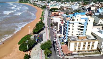 Alugo Apartamento Vista Mar com  100 m2, 3 quartos, suíte em Jacaraipe - Serra/ES