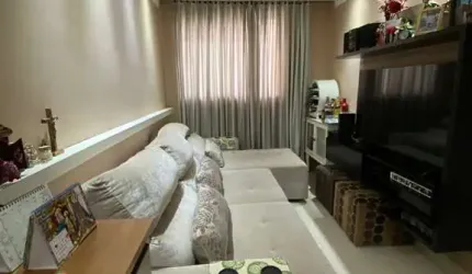 Apartamento à venda em Jundiaí-SP, Ponte de São João: 2 quartos, 2 salas, 1 vaga, 59m² de área
