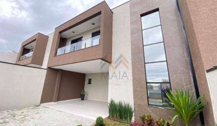 Sobrado com 3 dormitórios à venda, 141 m² por R$ 799.000,00 - Boneca do Iguaçu - São José dos Pinhais/PR