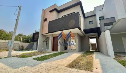 Sobrado com 3 dormitórios à venda, 115 m² por R$ 750.000,00 - Costeira - São José dos Pinhais/PR