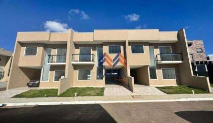Sobrado com 3 dormitórios à venda, 138 m² por R$ 745.000,00 - Costeira - São José dos Pinhais/PR