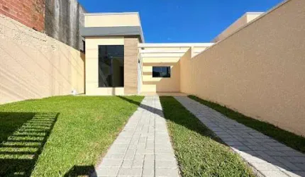 Casa Nova 03 Dormitórios sendo 01 suíte a venda no Bairro Ipê em São José dos Pinhais,