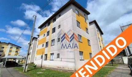 Apartamento semi mobiliado com 2 dormitórios à venda, 44 m² por R$ 220.000 - Afonso Pena - São José dos Pinhais/PR