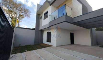 Sobrado com 3 dormitórios à venda, 133 m² por R$ 998.000,00 - Afonso Pena - São José dos Pinhais/PR
