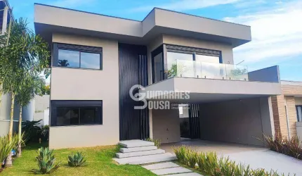 Casa Nova no Condomínio Terras de Vinhedo – 4 Suítes, Piscina Aquecida e Solarium