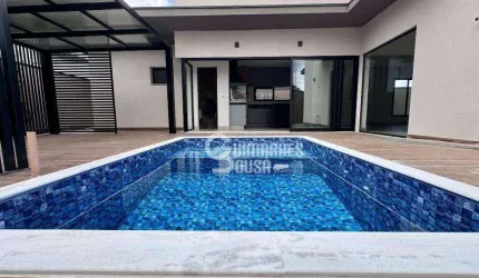 Sobrado Novo com 3 Suítes à Venda no Residencial Mont'Alcino - Valinhos/SP