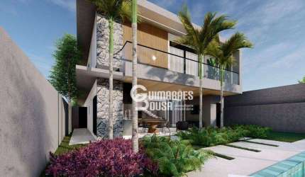 Casa Nova em final de construção com Piscina, 3 Suítes e Gourmet  no Condomínio Recanto dos Paturis – Vinhedo/SP