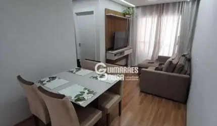 Apartamento com 2 dormitórios à venda, 47 m² por R$ 370.000,00 - Ponte de São João - Jundiaí/SP
