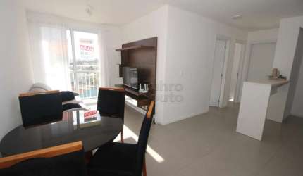 Apartamento Semi mobiliado com dois dormitórios no Condomínio Acqua Parque Residence