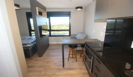 Loft Mobiliado no Edifício Canto - Sofisticação e Estilo no Parque Una, em Pelotas