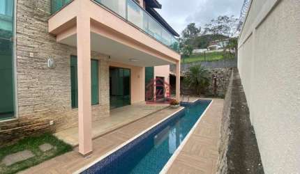 Casa com 5 dormitórios para alugar, 338 m² por R$ 10.649,80/mês - Lagoa - Macaé/RJ