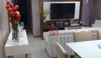 Apartamento, 115 m² - venda por R$ 440.000,00 ou aluguel por R$ 4.522,80/mês - Centro - Macaé/RJ
