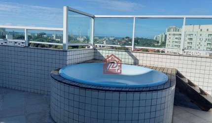 Cobertura com 3 dormitórios à venda, 147 m² por R$ 750.000,00 - Glória - Macaé/RJ