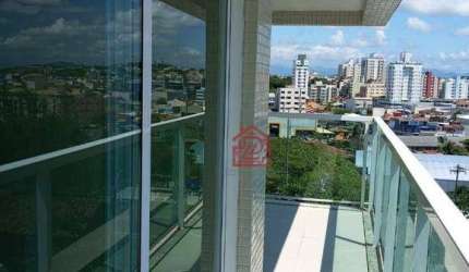 Cobertura com 4 dormitórios para alugar, 155 m² por R$ 8.150,00/mês - Cavaleiros - Macaé/RJ