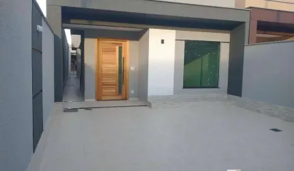 Casa 3 Quartos (1 suíte) com churrasqueira próx. a praia no Jd. Atlântico Central