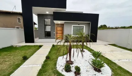 Excelente Casa c/ 3 quartos à venda, 106 m² por R$ 719.000 - Jardim Atlântico (Itaipuaçu) - Maricá/RJ