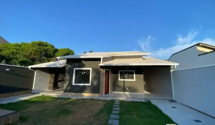 Excelente Casa de 1° locação c/ 3 quartos à venda, 130 m² por R$ 790.000 - Jardim Atlântico Oeste (Itaipuaçu) - Maricá/RJ