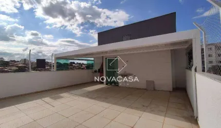 Cobertura com 3 dormitórios para alugar, 140 m² por R$ 3.398,84/mês - Rio Branco - Belo Horizonte/MG