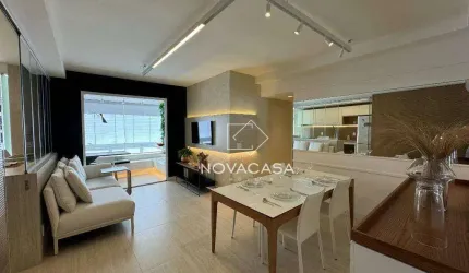 Apartamento com 2 dormitórios para alugar, 84 m² por R$ 8.000/mês - Vila da Serra - Nova Lima/MG