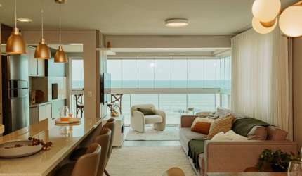 Apartamento mobiliado no Residencial Bali Beach Home Club