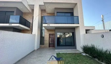 Sobrado com 03 quartos no Nações Fazenda rio Gran.