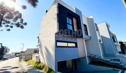Sobrado Alto Padrão à venda 276 m² com 4 suítes no Condomínio Vicenza Bairro Braga São José dos Pinhais