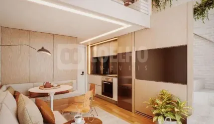 Apartamento com 2 dormitórios à venda, 40 m² por R$ 592.232 - Centro - Curitiba/PR