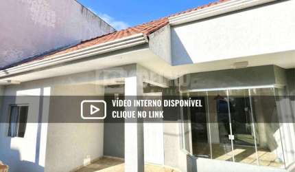 Casa térrea 120m² à venda 3 dormitórios, edícula com churrasqueira Condomínio Recanto das Andorinhas – Bairro Braga - São José dos Pinhais