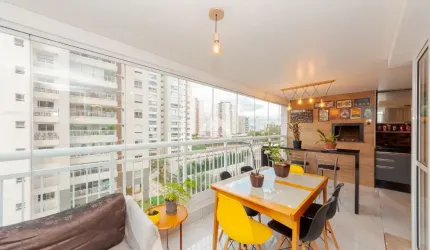 APÊ PRONTO À VENDA COM 4 QUARTOS 3 SUÍTES ENSOLARADO COM SACADA GOURMET 2 VAGAS
