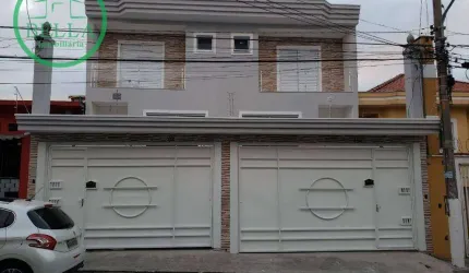 Excelente sobrado novo à venda na Vila Pereira Barreto