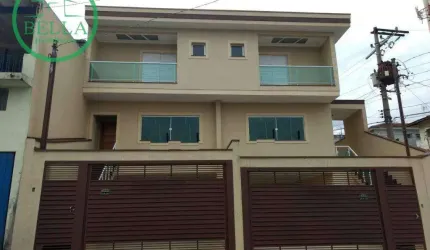 Excelente sobrado novo à venda na Vila Palmeiras