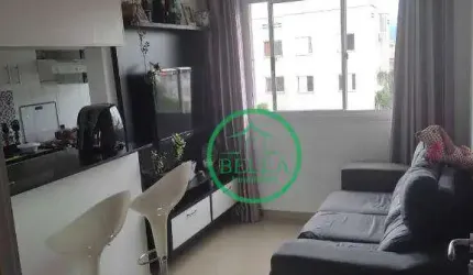 Apartamento com 2 dormitórios à venda por R$ 240.000,00 - Parque Nações Unidas - São Paulo/SP
