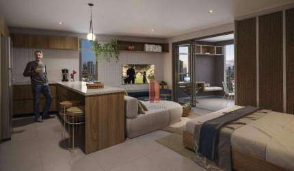 Studio com 1 dormitório à venda, 31 m² por R$ 592.689,22 - Quarta Parada - São Paulo/SP