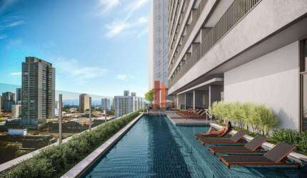 Flat com 1 dormitório à venda, 25 m² por R$ 651.000,00 - Quarta Parada - São Paulo/SP