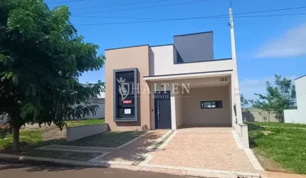 Casa em Condomínio Terras da Estância 3 com área gourmet - em Paulínia
