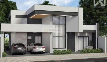 Casa para Venda em Cascavel, TROPICAL 1, 3 dormitórios, 3 suítes, 4 banheiros, 2 vagas
