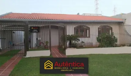 Casa para Venda em Cascavel, CANADÁ, 3 dormitórios, 2 banheiros, 2 vagas