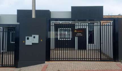 Casa para Venda em Cascavel, POSITANO, 3 dormitórios, 1 banheiro, 2 vagas