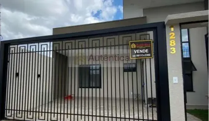 Casa para Venda em Cascavel, Santa Cruz, 2 dormitórios, 1 suíte, 2 banheiros, 2 vagas