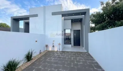Casa para Venda em Cascavel, Santa Cruz, 3 dormitórios, 1 suíte, 2 banheiros, 2 vagas