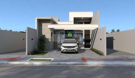 Casa para Venda em Cascavel, PERIOLO, 3 dormitórios, 1 banheiro, 3 vagas