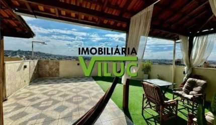 Cobertura com 3 quartos à venda na Rua Wiver Hernandes da Silva, --, Manacás, Belo Horizonte por R$ 630.000