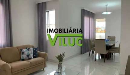Apartamento com 3 quartos à venda na Rua Cantor Luiz Gonzaga, --, Castelo, Belo Horizonte por R$ 545.000