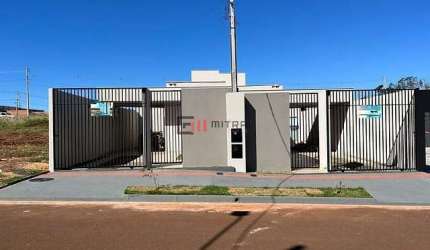 Casa nova - 2 quartos com suíte - Cambé