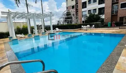 Edifício Upper com sala estendida  2 quartos sendo 1 suíte,  varanda com churrasqueira, andar alto